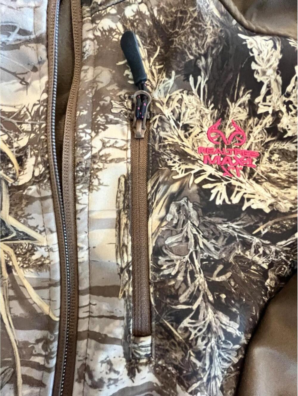 REALTREE Jacket Camo MAX XT Scent Factor Womens SZ M 8-10  Style SS1047 - Picture 5 of 9
